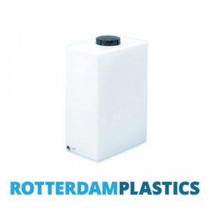 105 Litre Tower Water Tank made from natural translucent Polyethylen with screw lid 