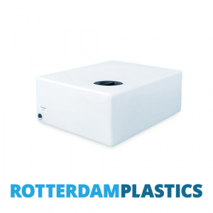 64 Litre Water Tank Flat made from natural translucent Polyethylen with screw lid  