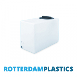 75 Litre Water Tank Upright made from natural translucent Polyethylen with screw lid 