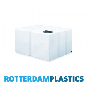 800 Litre Water Tank Flat Baffled made from natural translucent Polyethylen with screw lid 