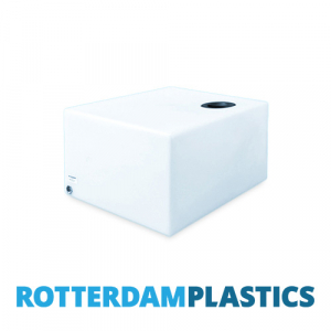 95 Litre Water Tank Flat made from natural translucent Polyethylen with screw lid 