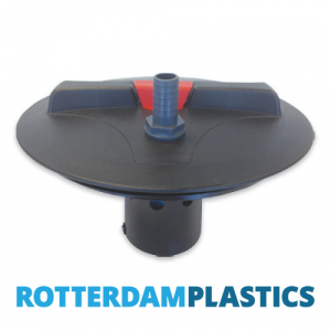 Lid Black 30 cm External Thread with Float Valve 1 Inch - 25 mm Hose Connection