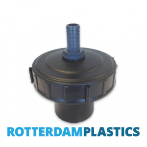 Lid Black 15 cm Internal Thread with Float Valve 1 Inch- 25 mm Hose Connection