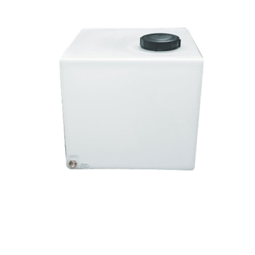 140 Litre Water Tank Upright made from natural translucent Polyethylen with screw lid 