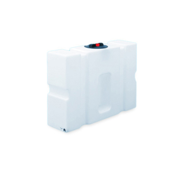 190 Litre Water Tank Upright Baffled made from natural translucent Polyethylen with screw lid 