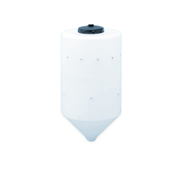 200 Litre conical Water Tank made from natural translucent Polyethylen with screw lid 