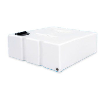 460 Litre Water Tank Flat Baffled made from natural translucent Polyethylen with screw lid