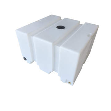 500 Litre weight Water Tank Notches made from natural translucent Polyethylen with screw lid 