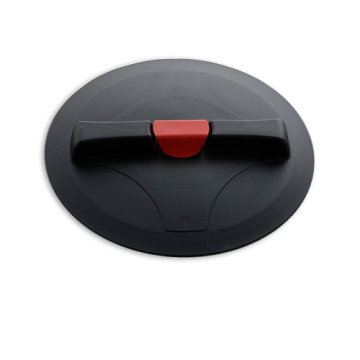 Lid Black 30 cm External Thread Vented