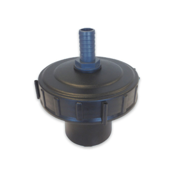 Lid Black 15 cm Internal Thread with Float Valve 1 Inch- 25 mm Hose Connection