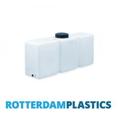 125 Litre Water Tank Upright made from natural translucent Polyethylen with screw lid 