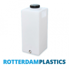 25 Litre Water Tank with Handles made from natural translucent Polyethylen with screw lid