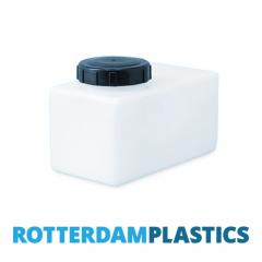 5 Litre Water Tank made from natural translucent Polyethylen with screw lid 