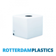 65 Litre Water Tank Upright made from natural translucent Polyethylen with screw lid 