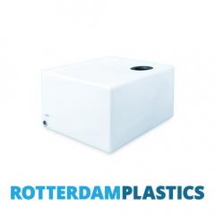 95 Litre Water Tank Flat made from natural translucent Polyethylen with screw lid 