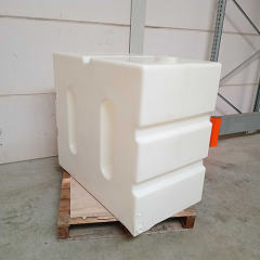 800 Litre Watertank verticaal - half transparant - 1