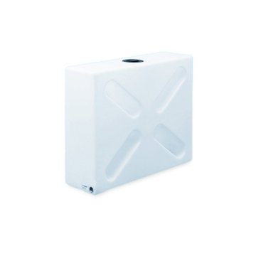 150 Litre Water Tank Upright Baffled made from natural translucent Polyethylen with screw lid 