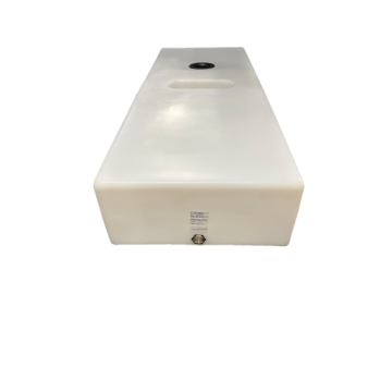 160 liter watertank plat met schotten 