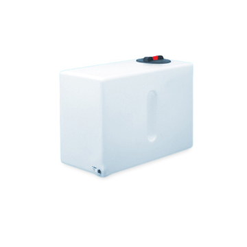 210 Litre Water Tank Upright Baffled made from natural translucent Polyethylen with screw lid 