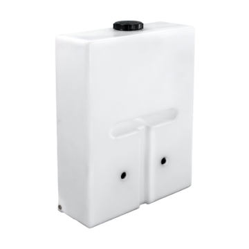 250 Litre Water Tank Upright Baffled made from natural translucent Polyethylen with screw lid 