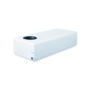30 Litre Water Tank Flat 12 cm Lid made from natural translucent Polyethylen with screw lid 