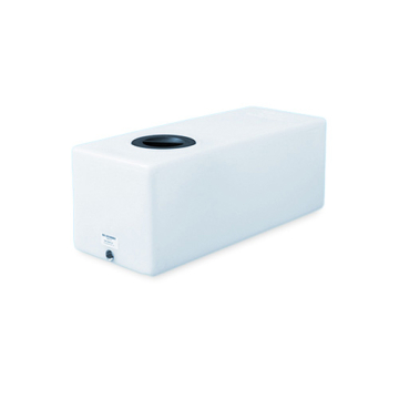 35 Litre Water Tank Flat made from natural translucent Polyethylen with screw lid 