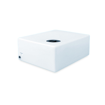 64 Litre Water Tank Flat made from natural translucent Polyethylen with screw lid  