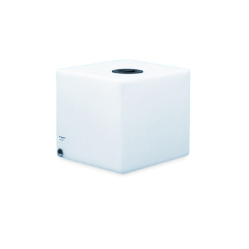 65 Litre Water Tank Upright made from natural translucent Polyethylen with screw lid 