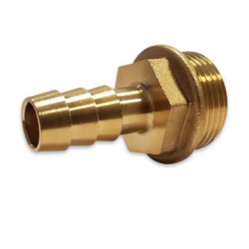 Hosetail 13 mm x 3/4 Inch External Thread