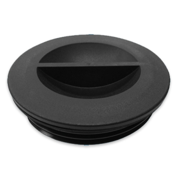 Lid Black 12 cm External Thread 