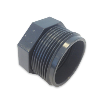 PVC Reducer2 Inch External Thread x 1 1/2 Inch Internal Thread