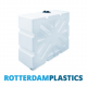 1000 Litre Water Tank Upright Baffled made from natural translucent Polyethylen with screw lid 