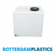 140 Litre Water Tank Upright made from natural translucent Polyethylen with screw lid 
