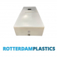160 liter watertank plat met schotten 