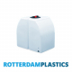 300 Litre D-Shaped Water Tank made from natural translucent Polyethylen with screw lid 