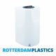 900 Litre D-Shaped Tower Water Tank, without Baffles made from natural translucent Polyethylen with screw lid 