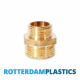 Verloopnippel 1 Inch x 3/4 Inch Buitendraad