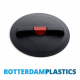 Lid Black 30 cm External Thread Vented