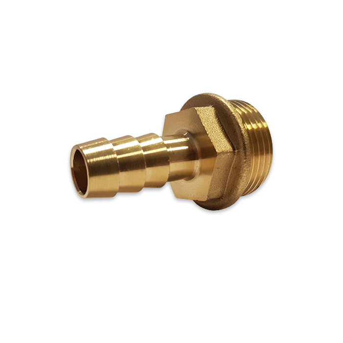 Hosetail 13 mm x 3/4 Inch External Thread