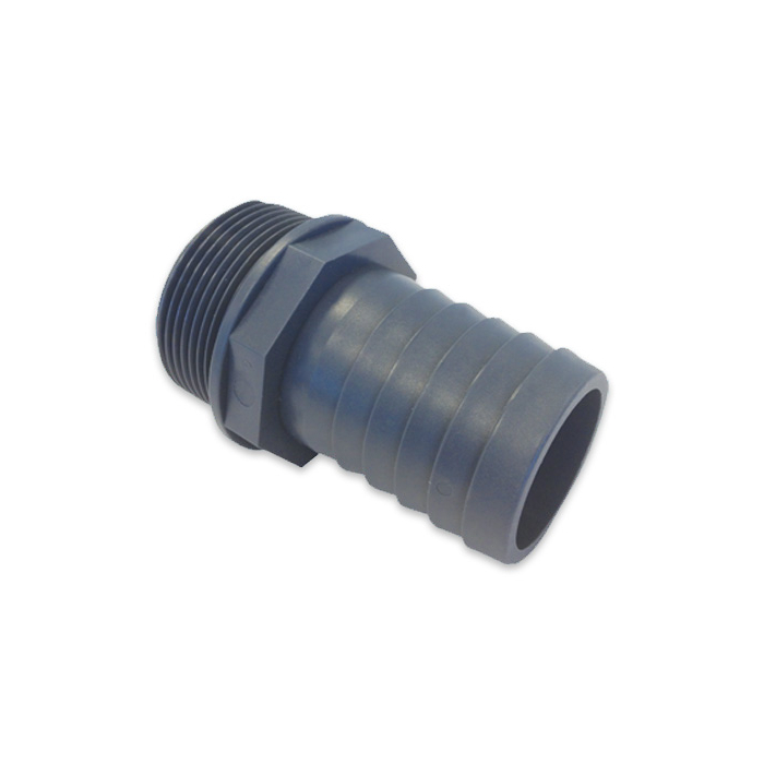 PVC Hosetail 1 1/4 Inch External Thread x 40 mm