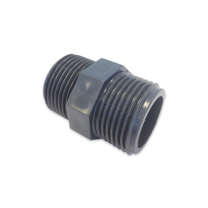 PVC Nipple 3/4 Inch External Thread