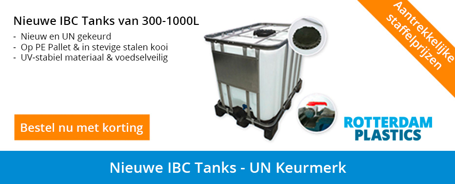 Nieuwe IBC Tanks - UN Keurmerk