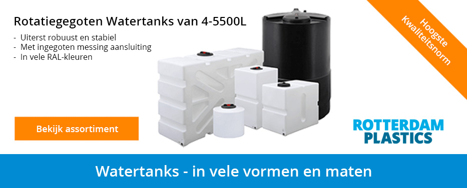 Watertanks - in vele vormen en maten
