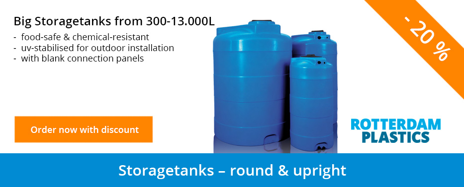 Storagetanks  - round and upright