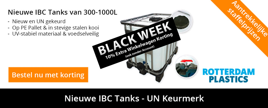 10% extra korting - IBC tanks