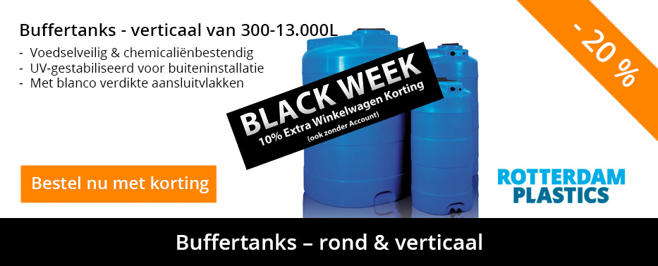 10% extra korting - Buffertanks