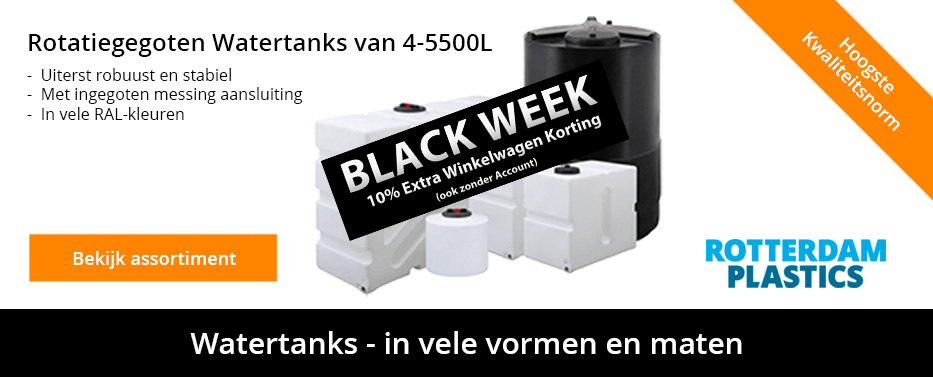 10% extra korting - Watertanks