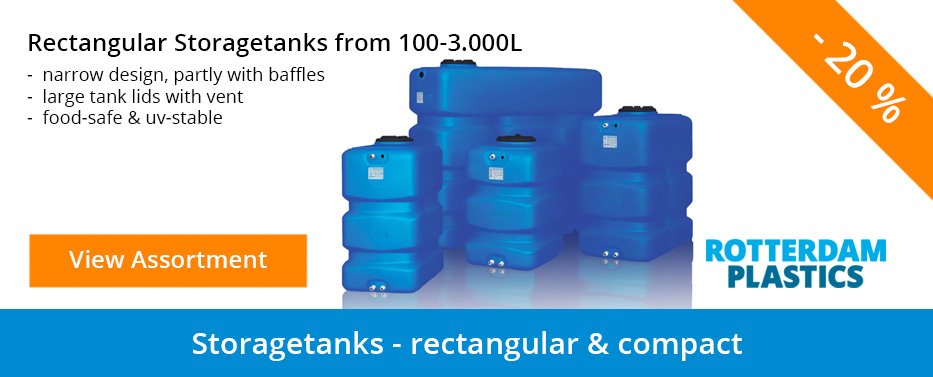 Storagetanks - rectangular and compact