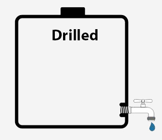 Tank Outlet Drilled